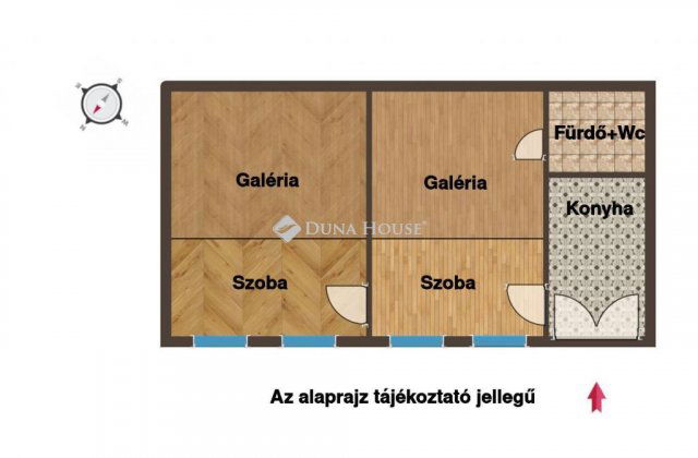 Eladó téglalakás, Budapesten, VI. kerületben 59.9 M Ft, 2 szobás