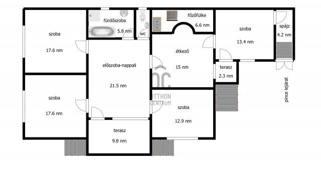 Eladó családi ház, Dögén 27.9 M Ft, 5 szobás