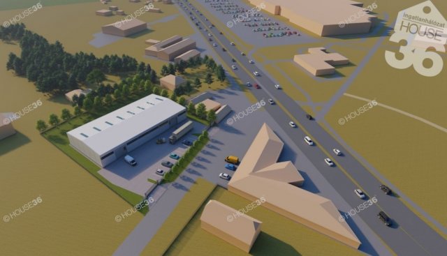 Kiadó ipari ingatlan, Kecskeméten 2400 E Ft / hó