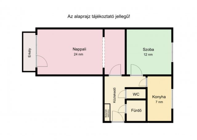 Eladó panellakás, Békésen 13.9 M Ft, 2 szobás