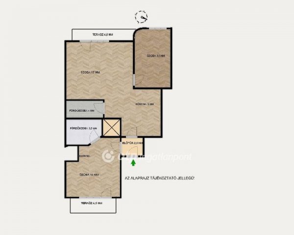 Eladó téglalakás, Budapesten, I. kerületben 164.9 M Ft