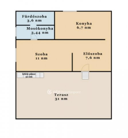 Eladó családi ház, Hajdúsámsonon 27.9 M Ft, 1 szobás