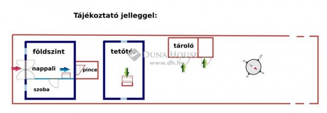 Eladó családi ház, Bicskén 19.5 M Ft, 3 szobás