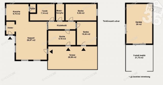 Eladó családi ház, Kecskeméten 119 M Ft, 4 szobás