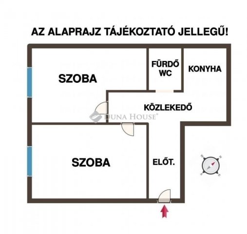 Eladó panellakás, Budapesten, XV. kerületben 60.9 M Ft, 2 szobás