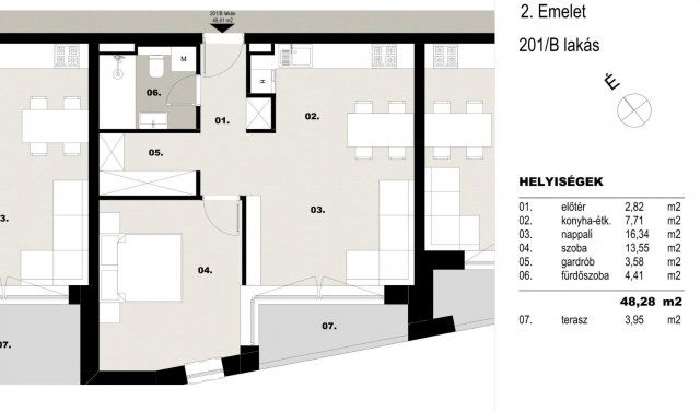Eladó téglalakás, Debrecenben 70 M Ft, 2 szobás
