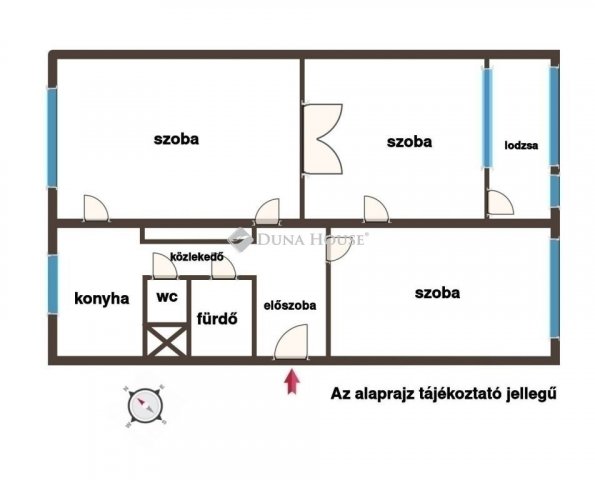 Eladó panellakás, Budapesten, XI. kerületben 79.9 M Ft, 3 szobás