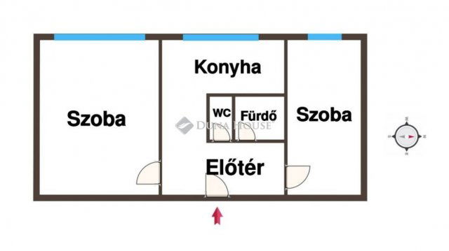 Eladó panellakás, Kiskunfélegyházán 30 M Ft, 2 szobás