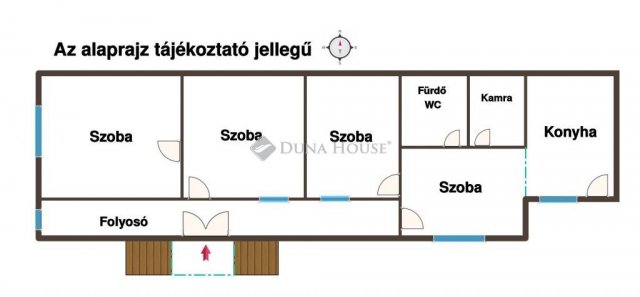 Eladó családi ház, Sombereken 12.9 M Ft, 4 szobás
