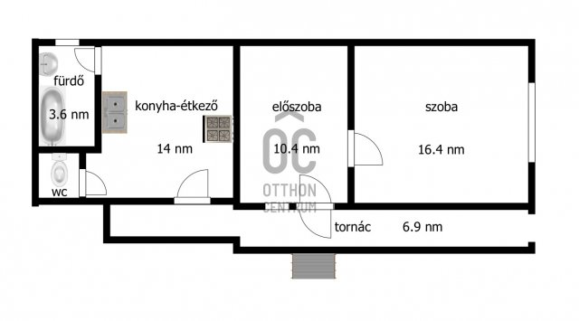 Eladó családi ház, Nyírtasson 7.9 M Ft, 2 szobás