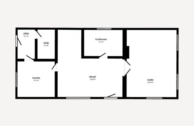 Eladó családi ház, Borsodszirákon 37.5 M Ft, 3 szobás