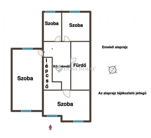 Eladó téglalakás, Vecsésen 113.9 M Ft, 5 szobás