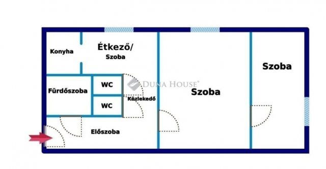 Eladó téglalakás, Budapesten, XIII. kerületben 81.8 M Ft