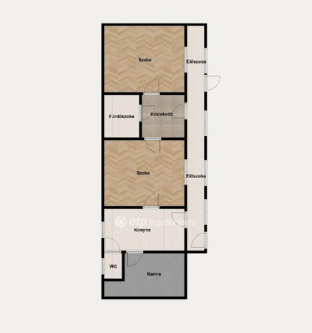 Eladó családi ház, Hajdúböszörményen 55.9 M Ft, 3 szobás