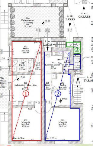Eladó téglalakás, Pécsett 58 M Ft, 2 szobás