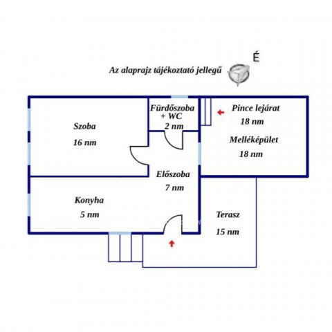 Eladó mezogazdasagi ingatlan, Tiszajenőn 15.49 M Ft, 1 szobás