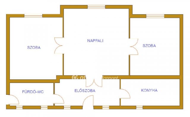 Eladó családi ház, Orfűn 44.9 M Ft, 3 szobás