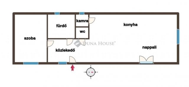 Eladó családi ház, Kecskeméten 47.7 M Ft, 2 szobás