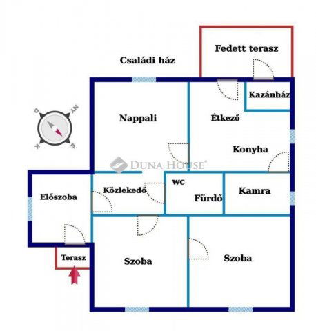 Eladó családi ház, Pilisen 48 M Ft, 6 szobás