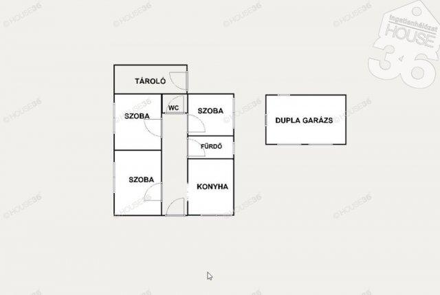 Eladó családi ház, Kecskeméten 79.99 M Ft, 3 szobás