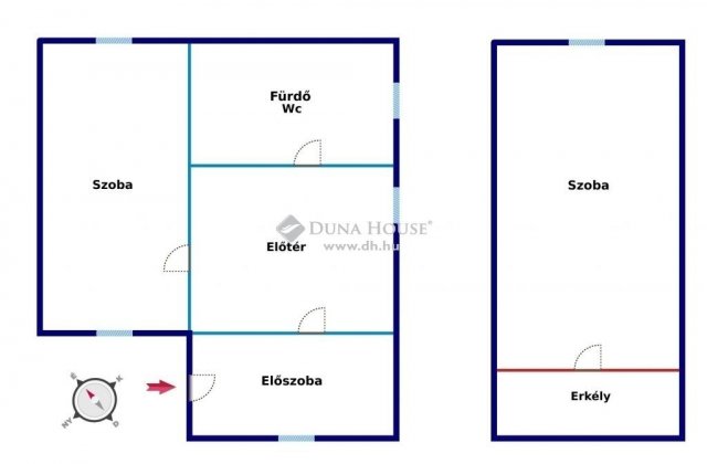 Eladó családi ház, Kecskeméten 24.99 M Ft, 2 szobás
