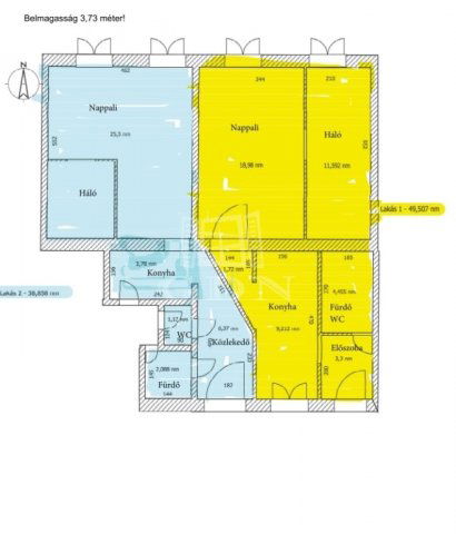 Eladó téglalakás, Budapesten, VII. kerületben 99.9 M Ft