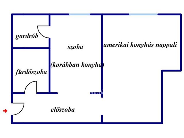 Eladó téglalakás, Sátoraljaújhelyen 19.9 M Ft, 1 szobás
