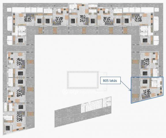 Eladó téglalakás, Tiszafüreden 64.7 M Ft, 2 szobás