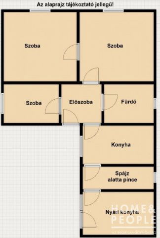 Eladó családi ház, Kübekházán 42 M Ft, 3 szobás