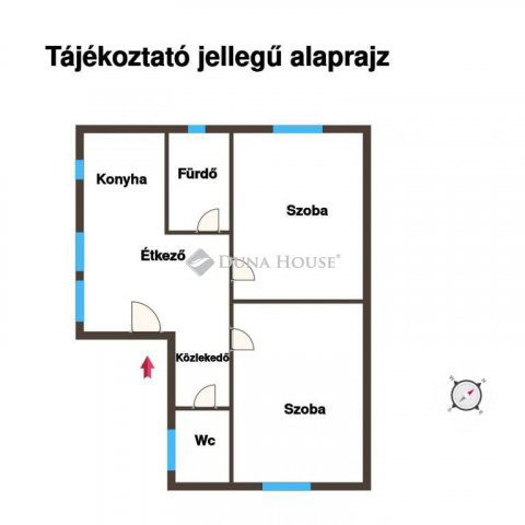 Eladó családi ház, Örkényen 36.5 M Ft, 2 szobás