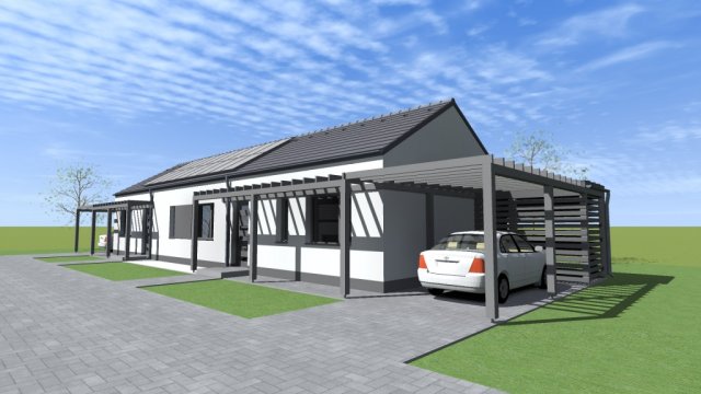 Eladó téglalakás, Abában 58.9 M Ft, 2 szobás