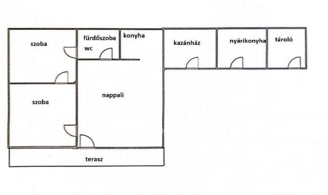 Eladó családi ház, Méhteleken 15.5 M Ft, 2 szobás