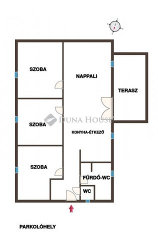 Eladó családi ház, Szolnokon, Bimbó utcában 79.9 M Ft, 4 szobás