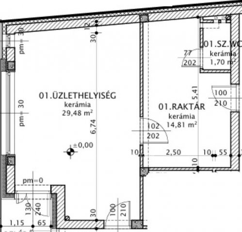 Eladó téglalakás, Jánossomorján 67.6 M Ft, 2 szobás