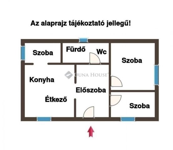 Eladó családi ház, Bugyin 49.9 M Ft, 3 szobás