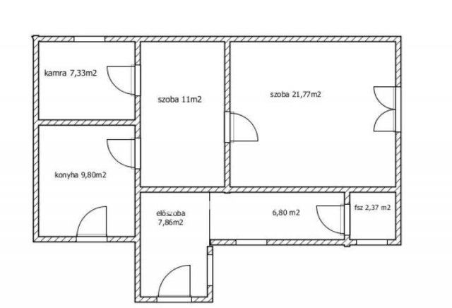 Eladó családi ház, Mesterszálláson 4.5 M Ft, 1+1 szobás