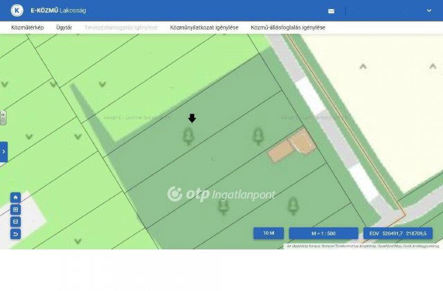 Eladó telek, Mihályházán 2.55 M Ft / költözzbe.hu