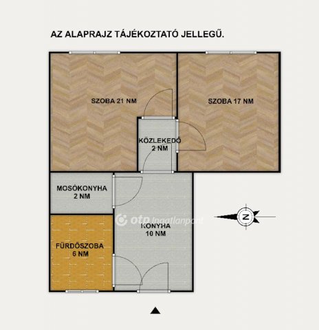 Eladó téglalakás, Budapesten, II. kerületben 89.9 M Ft, 2 szobás
