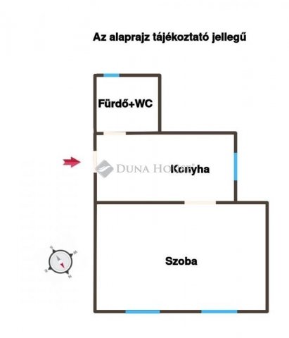 Eladó téglalakás, Budapesten, VIII. kerületben 45.9 M Ft