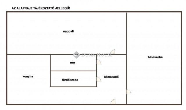 Eladó panellakás, Mosonmagyaróváron 43.9 M Ft, 2 szobás