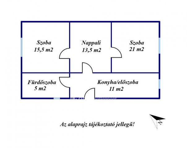Eladó családi ház, Újszilváson 25 M Ft, 3 szobás