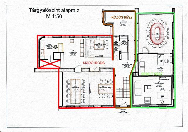 Kiadó iroda, Budapesten, XIII. kerületben 385 E Ft / hó, 4 szobás