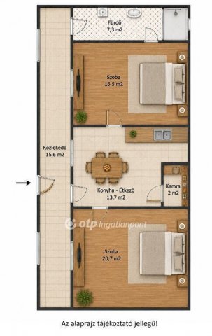 Eladó családi ház, Szigetszentmiklóson 74.9 M Ft, 2 szobás