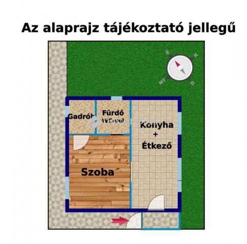 Eladó téglalakás, Budapesten, XVI. kerületben 35 M Ft, 1 szobás