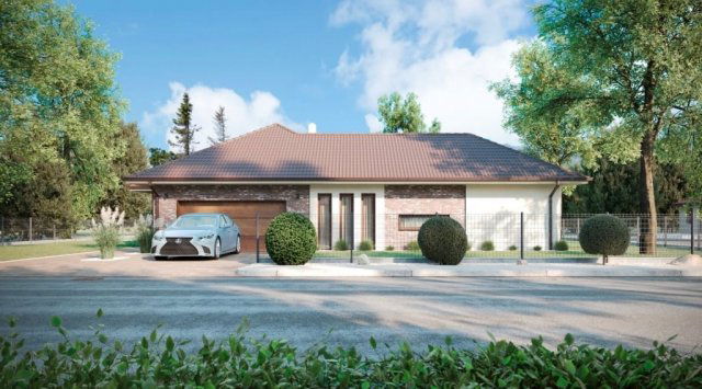 Eladó családi ház, Bakson 115.4 M Ft, 5 szobás