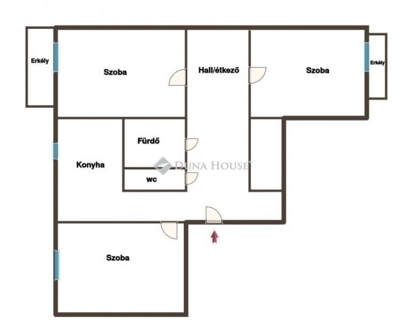 Eladó panellakás, Budapesten, XV. kerületben 72 M Ft, 3 szobás