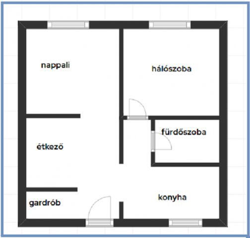 Eladó téglalakás, Miskolcon 30.9 M Ft, 2+1 szobás