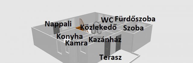 Eladó családi ház, Pápán 51.9 M Ft, 4 szobás