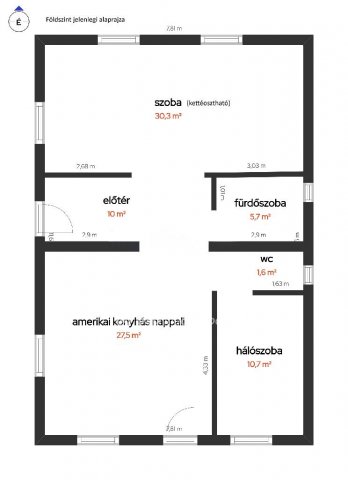 Eladó családi ház, Egerfarmoson 8.99 M Ft, 6+1 szobás