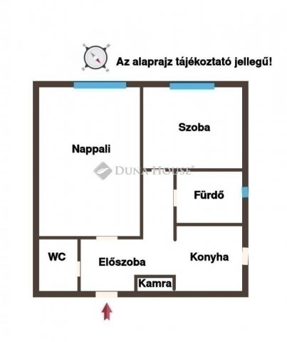 Eladó téglalakás, Budapesten, IX. kerületben 69.9 M Ft, 2 szobás
